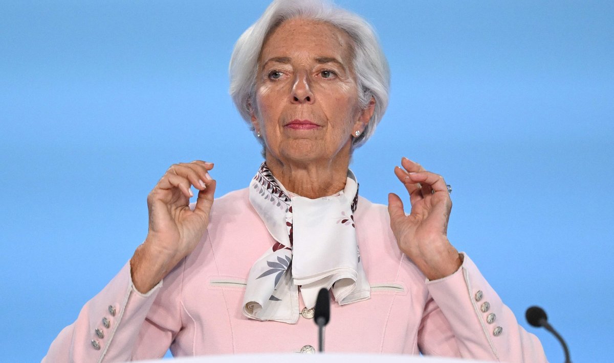 Euroopa Keskpanga president Christine Lagarde.