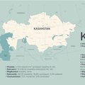 KAART JA STATISTIKA | Olulisemad faktid Kasahstani majandusest, riigikorrast ja rahvastikust