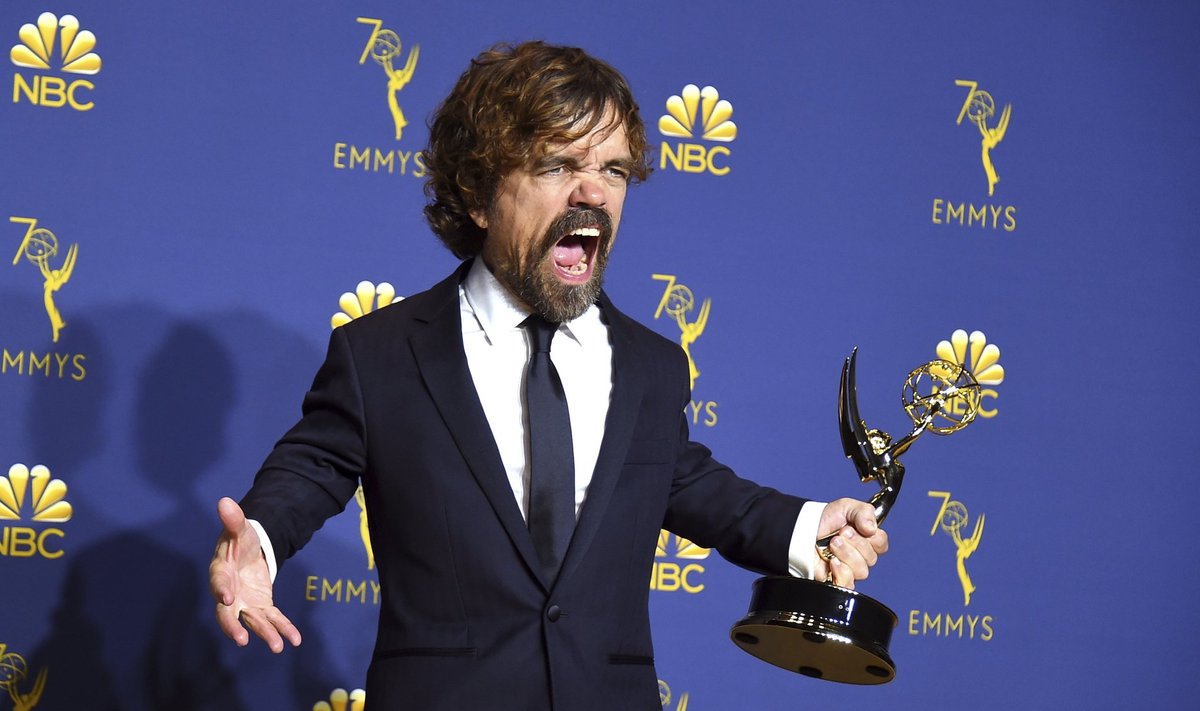 Peter Dinklage sai Tyrion Lannisteri rolli eest kolmanda Emmy auhinna.