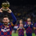 Rekordilise kübaratrikiga säranud Lionel Messi aitas Barcelona liidriks