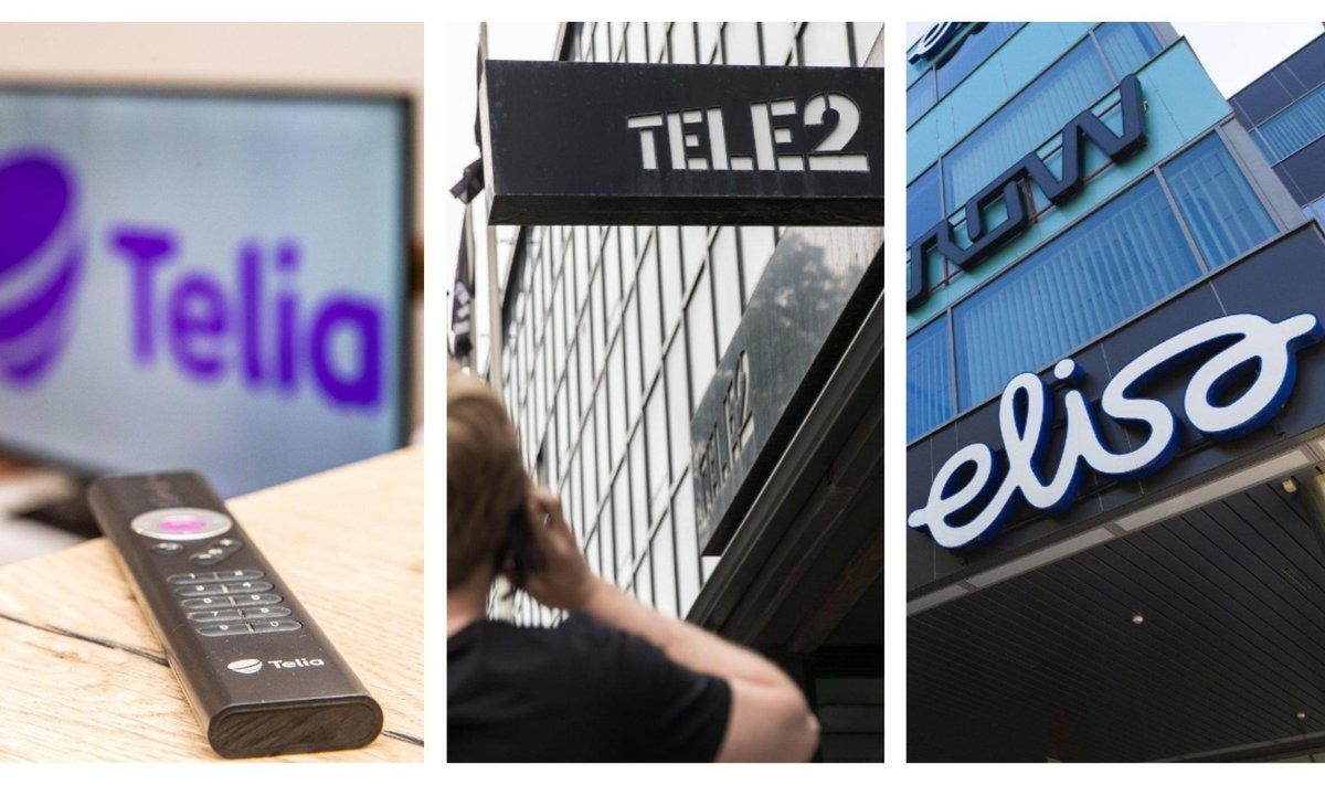 Eesti turul tegutseb ainult kolm suurt sideettevõtet – Telia, Tele2 ja Elisa. 