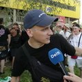 ВИДЕО | „В Таллинне прошел самый большой марш в истории Коржа“: Фанаты у ворот стадиона о том, как готовились к концерту