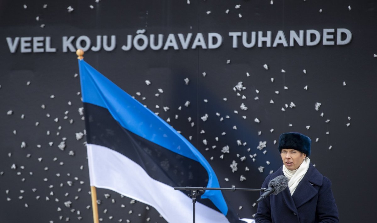Eilsel kommunismiohvrite memoriaalis peetud üritusel oli kuulda, et president Kaljulaidi häälega ei ole kõik korras.