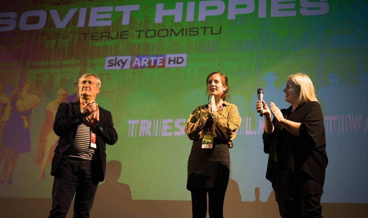 Terje Toomistu Itaalias Trieste rahvusvahelisel filmifestivalil.
