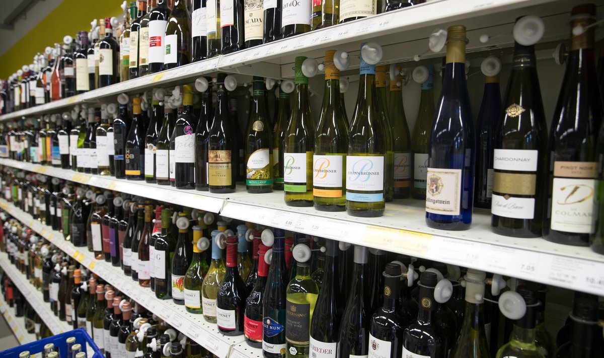 Alkohol Coopi kauplustes