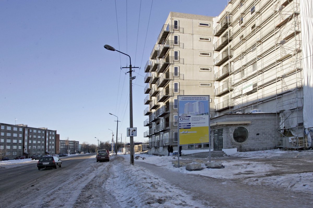 În octombrie, piața de apartamente din Pärnu a avut un boom