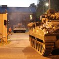 ФОТО: В ночной тьме по Таллинну прошли танки