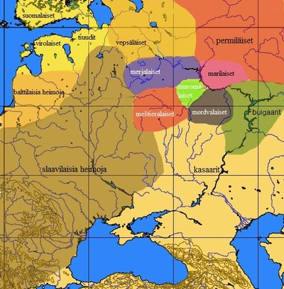 Ida-Euroopa 10. sajandil.