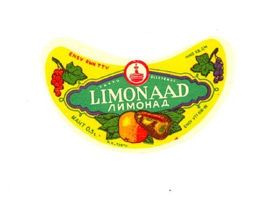 Limonaadi etiketi muutumine läbi aastate.