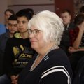Открытый урок экс-министра Марины Кальюранд прошел в Ярвеской Русской гимназии Кохтла-Ярве