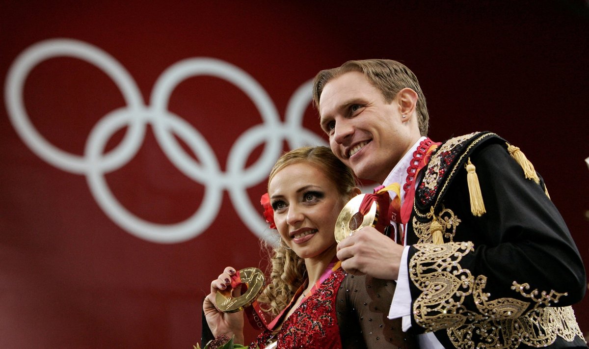 Tatjana Navka ja Roman Kostomarov