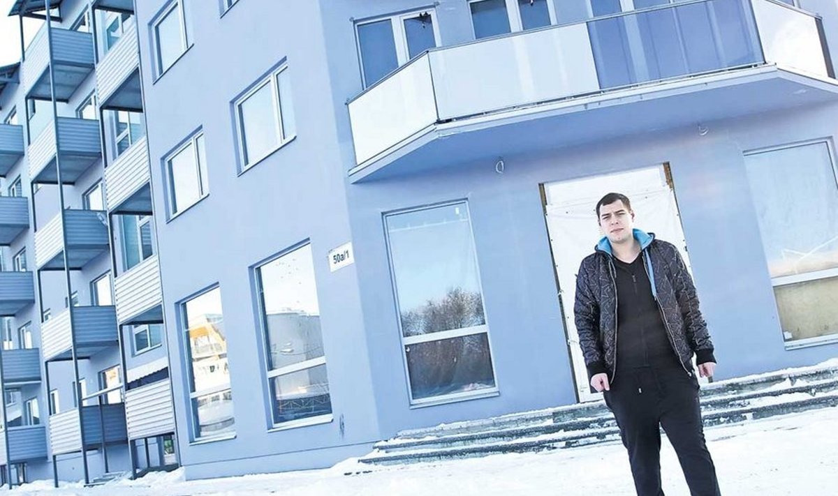 Ildar Halilov ostis Tallinnas Astangule korteri, mis ehitusjärgus tundus kena, aga juba korteri üleandmisel ilmnesid puudused ja elada ta seal ei tohigi.