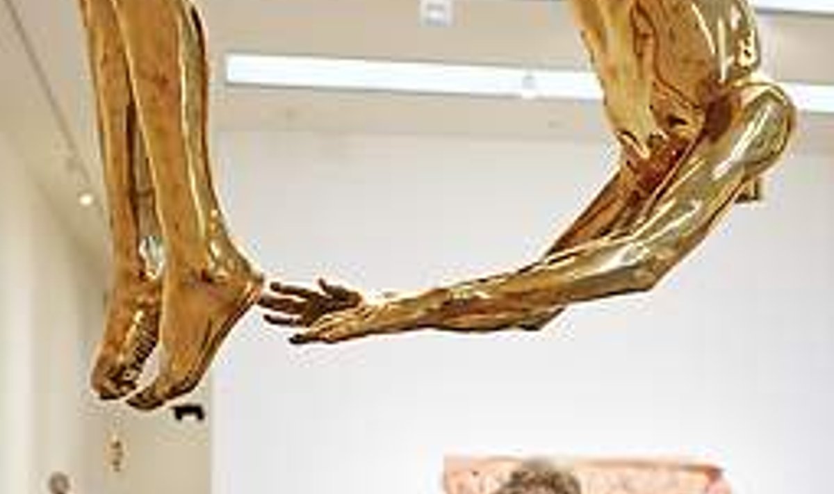 Kunstnikule Eba­tüüpiliselt inim­mõõtme­line: Louise Bourgeois’ skulptuur “Arch of Hysteria in bronze”. AFP