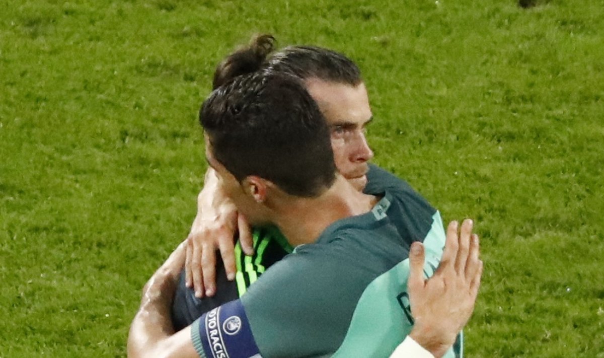 Cristiano Ronaldo (paremal) ja Gareth Bale
