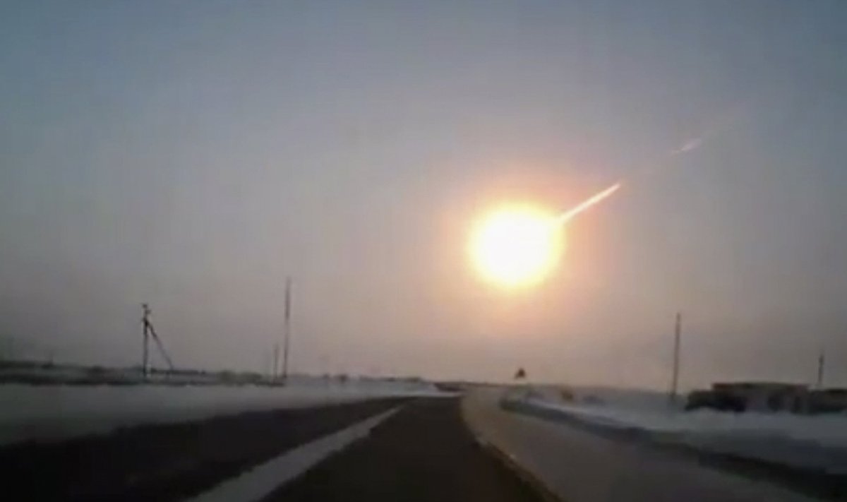 Meteoori langemine 2013. aastal Kasahstanis.