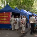 Valgevenelaste müügikiosk Tallinna kesklinnas sattus keeleinspektsiooni huviorbiiti