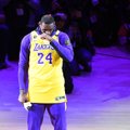 VIDEO | Lakersi esimene ja väga emotsionaalne kodumäng pärast Bryanti hukkumist lõppes kaotusega