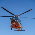 Всё решали часы: вертолет Департамента полиции и погранохраны нашел пропавшего в лесу человека
