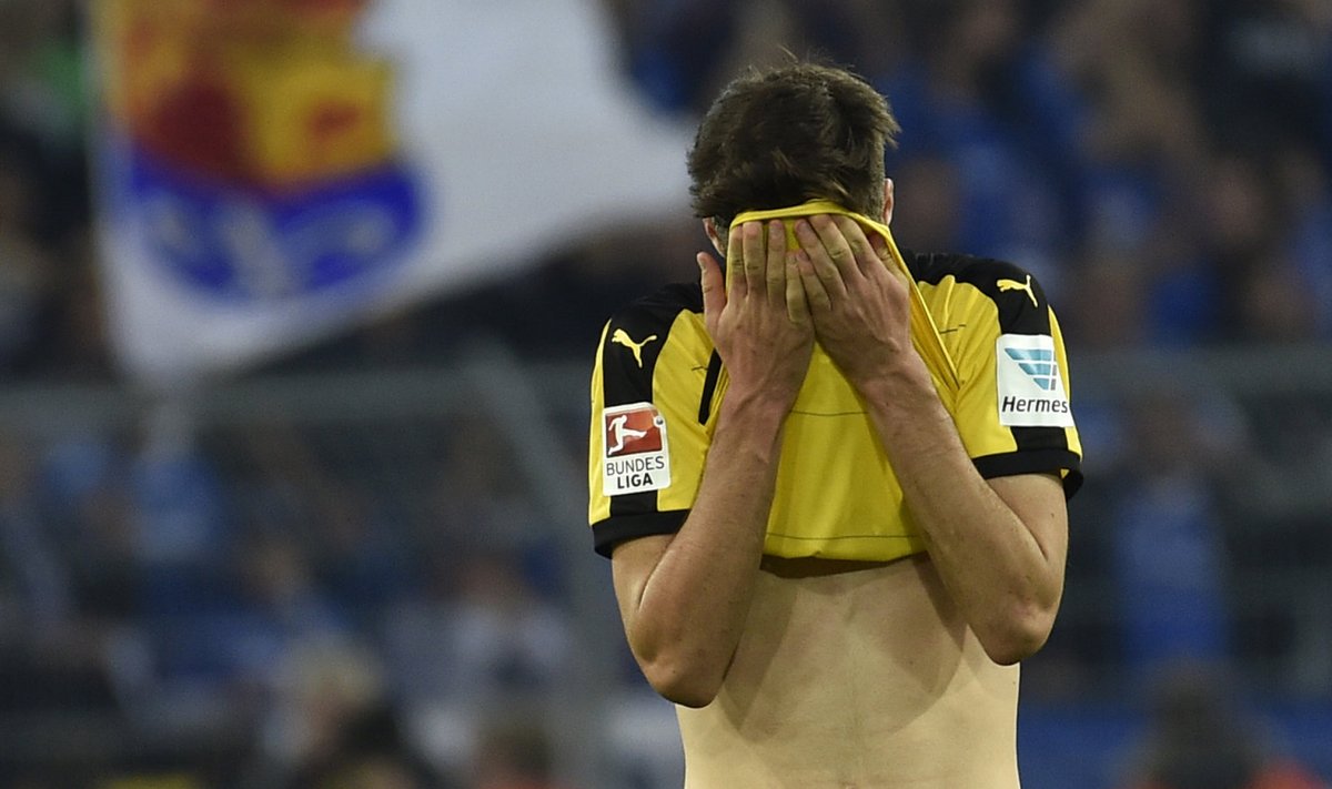Pettunud Borussia jalgpallur Julian Weigl