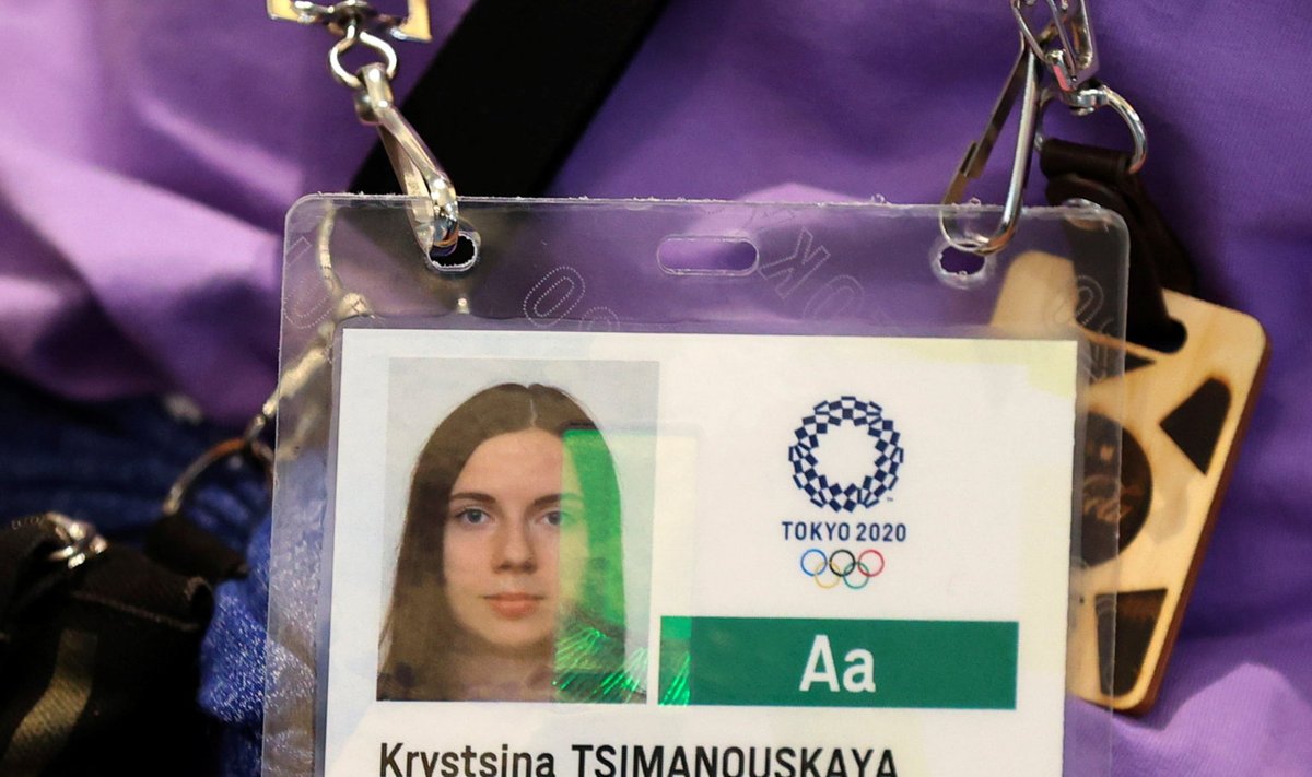 Kristina Tsimanovskaja sunniti olümpialt lahkuma. 