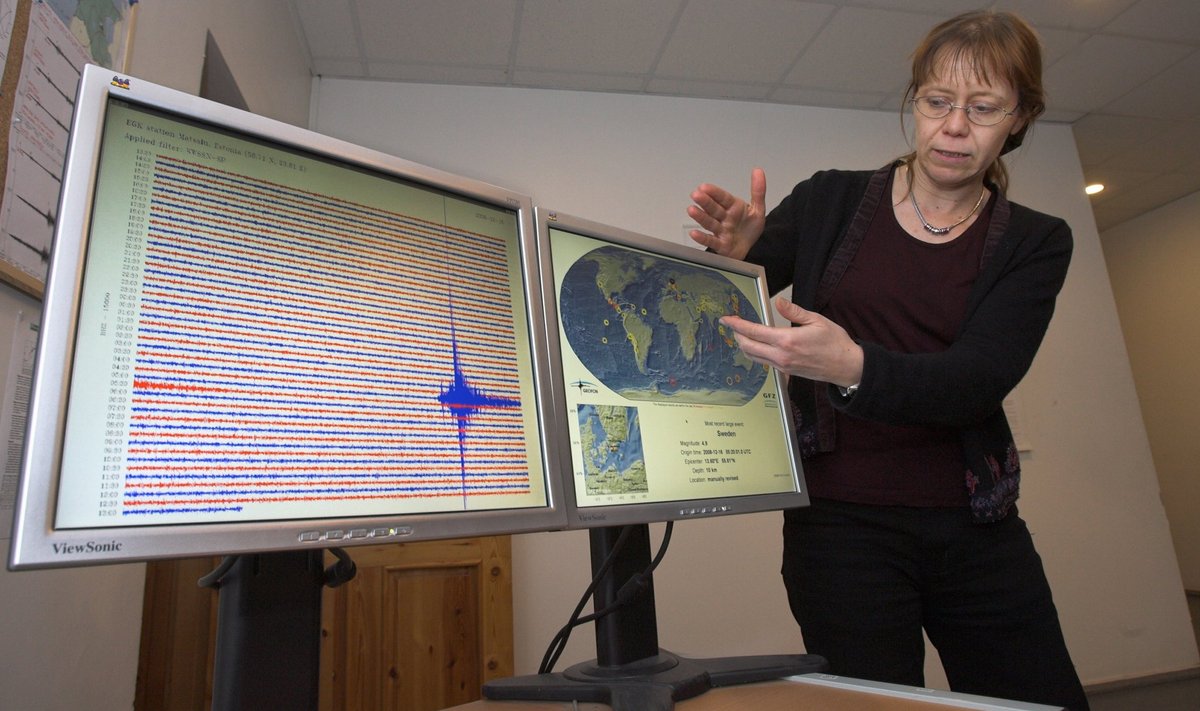 Seismoloog Heidi Soosalu. 