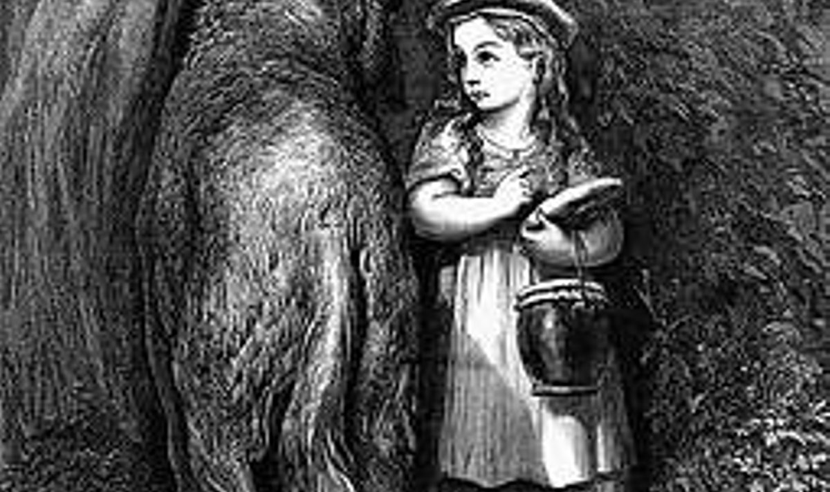 PADA JA KATEL: Austria päritolu Ameerika kirjanikul ja laste-psühholoogil Bruno Bettel­heimil (1903-1990) jagus kompromiteerivat infot nii hundi kui Punamütsikese kohta. Repro Gustave Doré “Punamütsike” (1883)