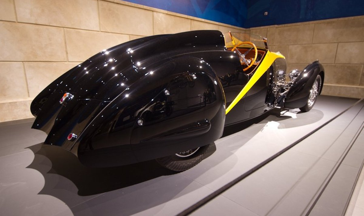 Batmani varjuga Bugatti Louwmani muusemis Haagis