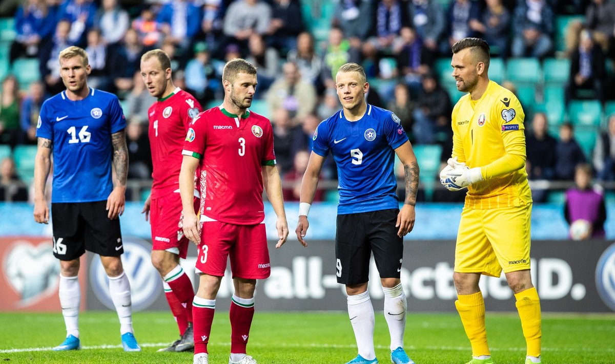 Valgevene vastu lõi Eesti koondise värava Erik Sorga