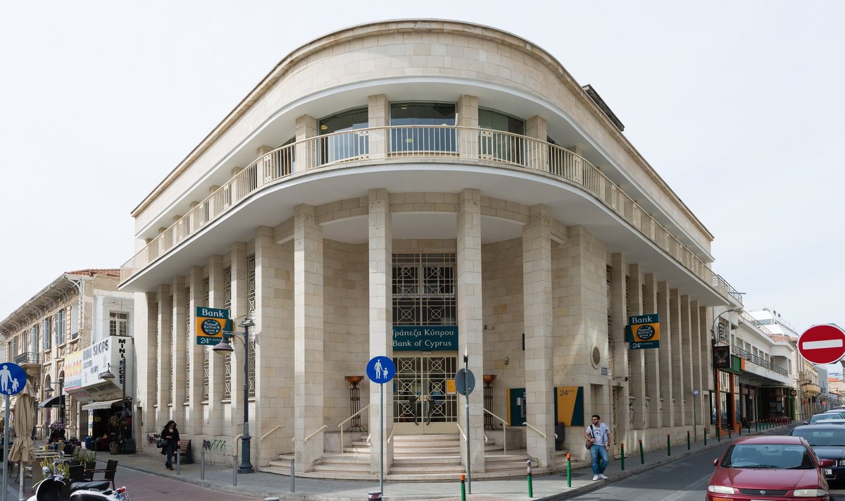 Bank of Cyprus kontor Larnacas