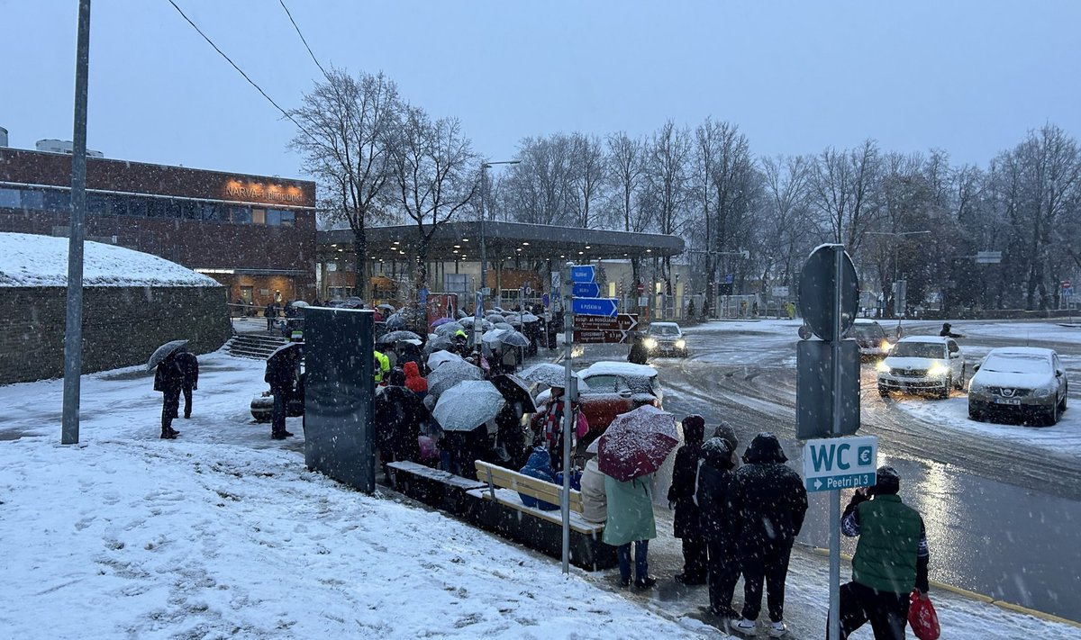 Погранпункт в Нарве