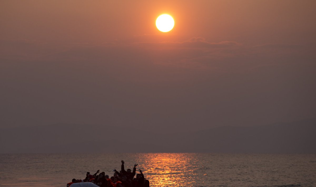 Sisserändajad Egeuse merel, 2016