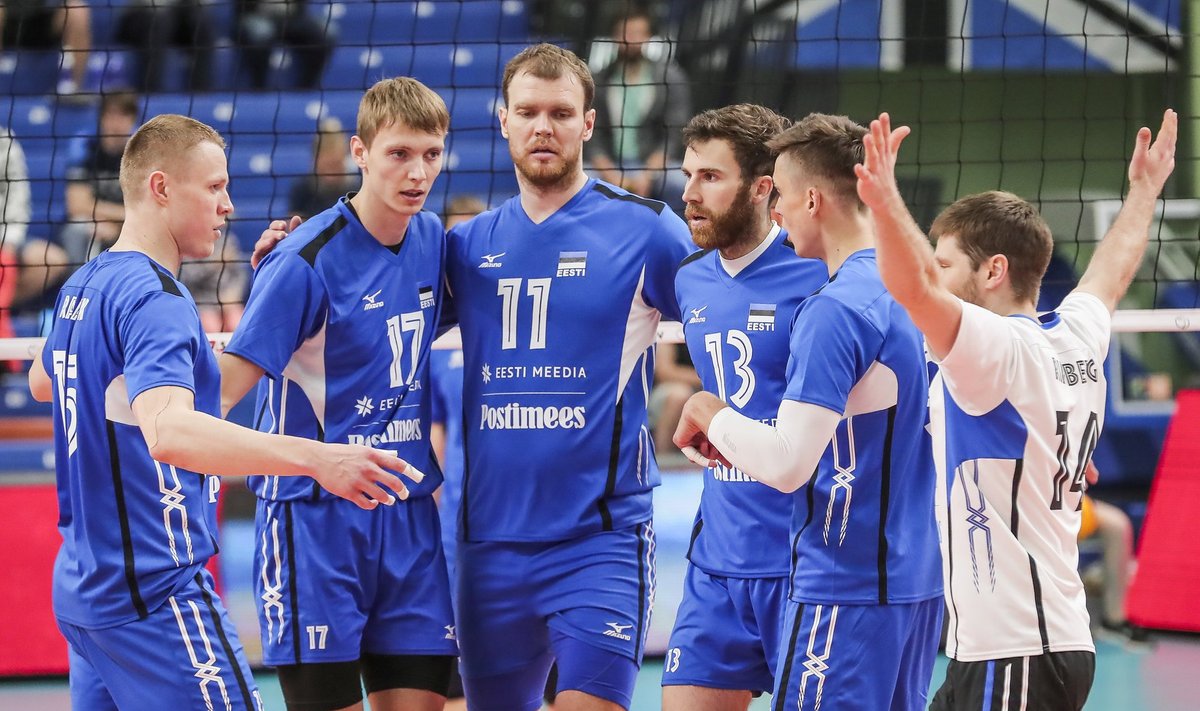 Eesti võrkpallikoondis püüab pääsu MM-ile