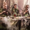 FOTOD: Lätlased pakkusid õhtusöögil Riia-Koiva piirkonna hõrgutistena kopraliha, õllemoosi ja meekooki