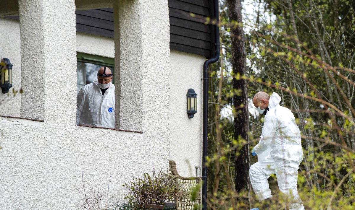 Norra politsei hakkas Lørenskogis abielupaari kodumaja ümbrust uuesti läbi vaatama.
