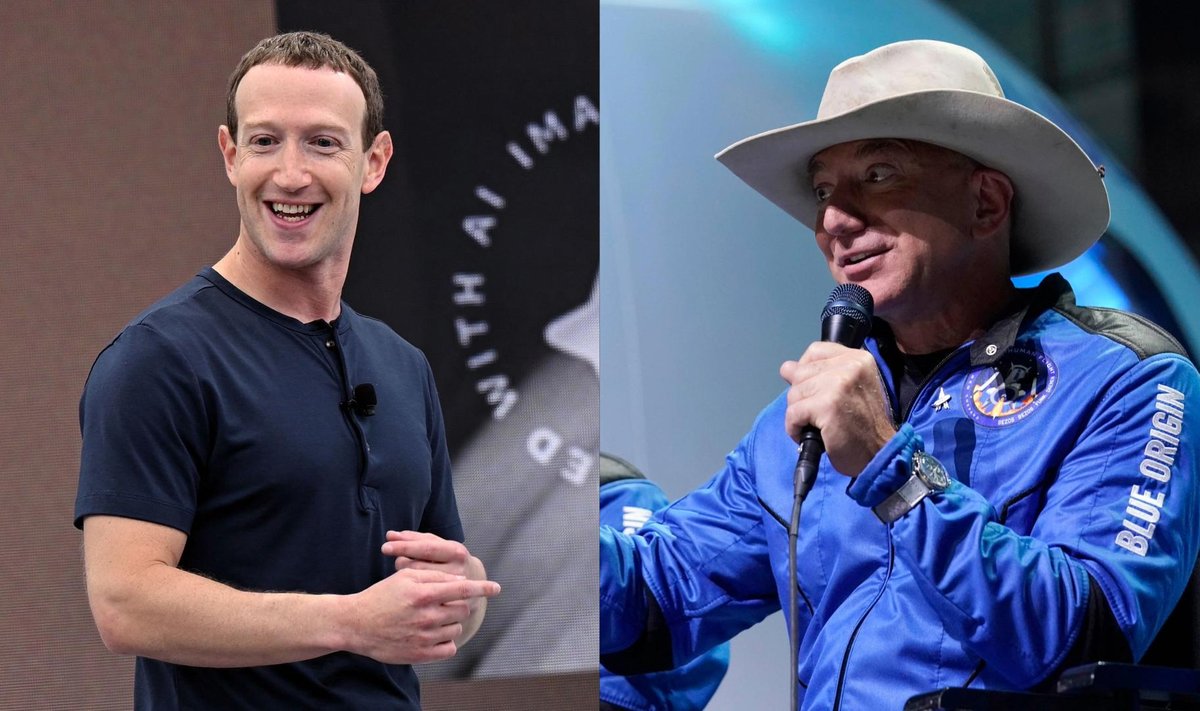 Ühed maailma rikkaimad mehed Mark Zuckerberg ja Jeff Bezos on viimasel ajal müünud enda asutatud firmade aktsiaid.