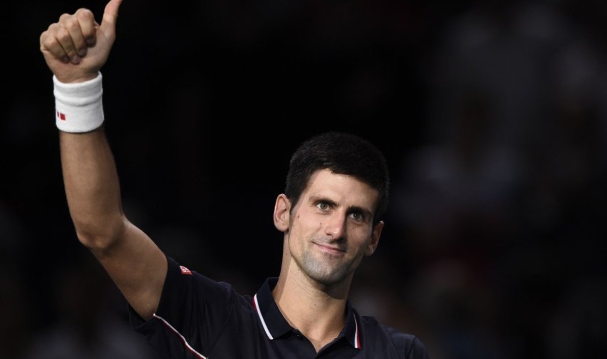 Novak Djokovic rõõmustab taaskord Andy Murray alistamise üle