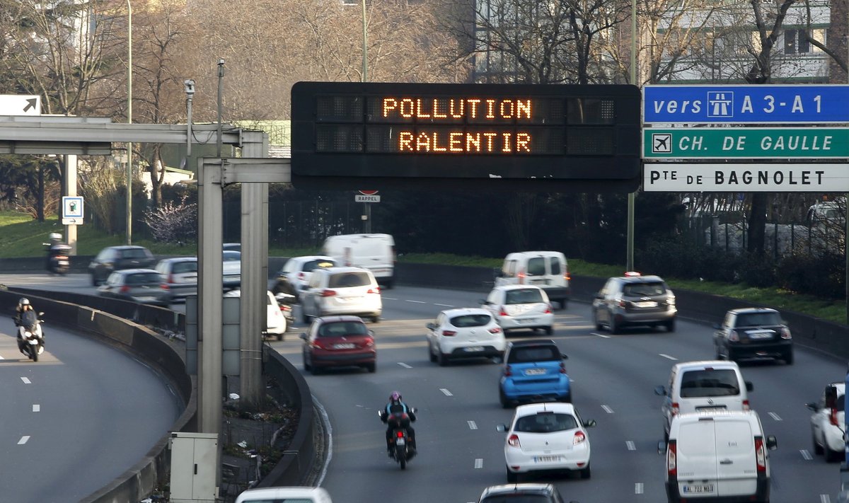 Elektrooniline liiklusteavitus Prantsusmaal