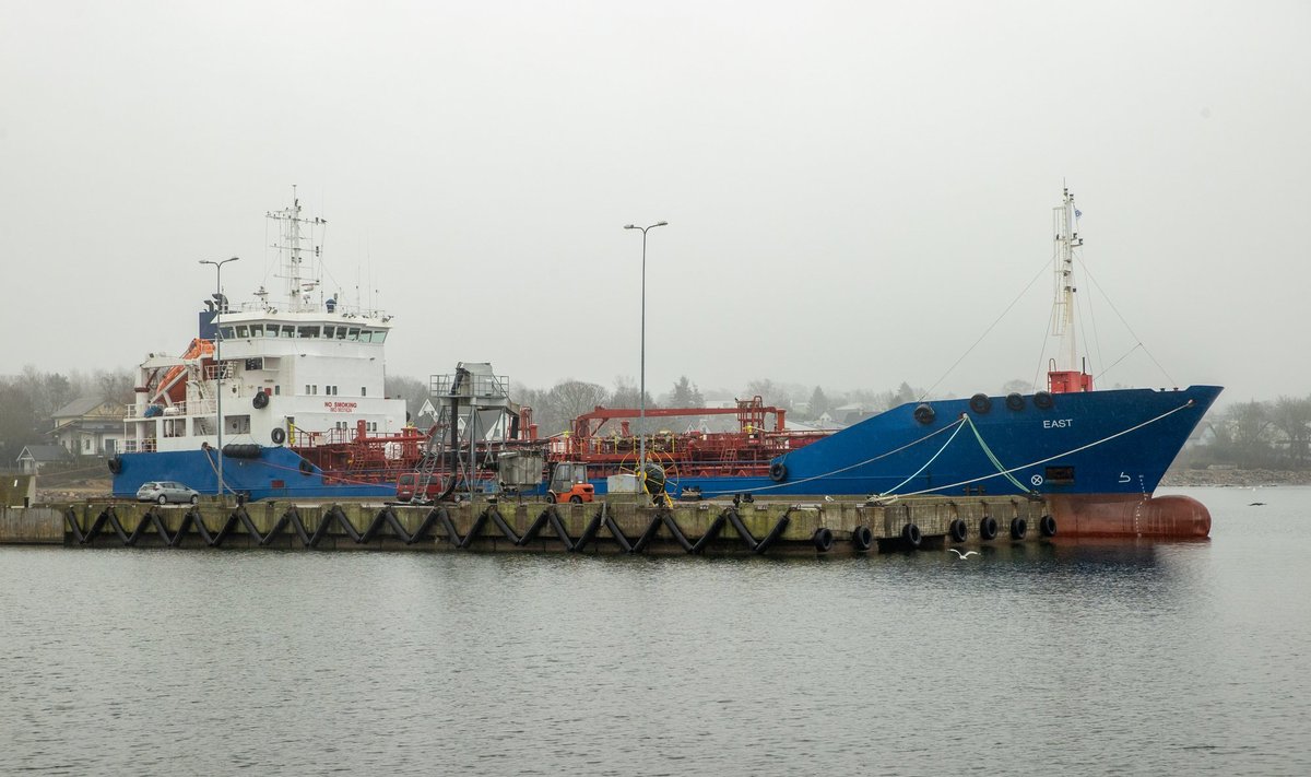 „SÕJAVANG“: Tankerlaev East, mis kandis varem nime Gazpromneft East.