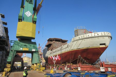 Gdanski laevatehases valmivad Tallinna Sadama tellitud kaks uut parvlaeva