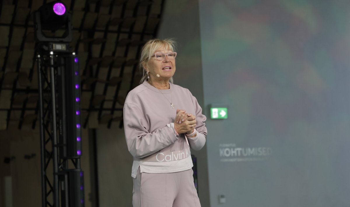 „Kui sa tahad oma elu teise poolega hästi hakkama saada, siis sa lähed ja ostad endale hantlid,“ rääkis treener Kai Ilp Maalehe Eakate Festivalil.