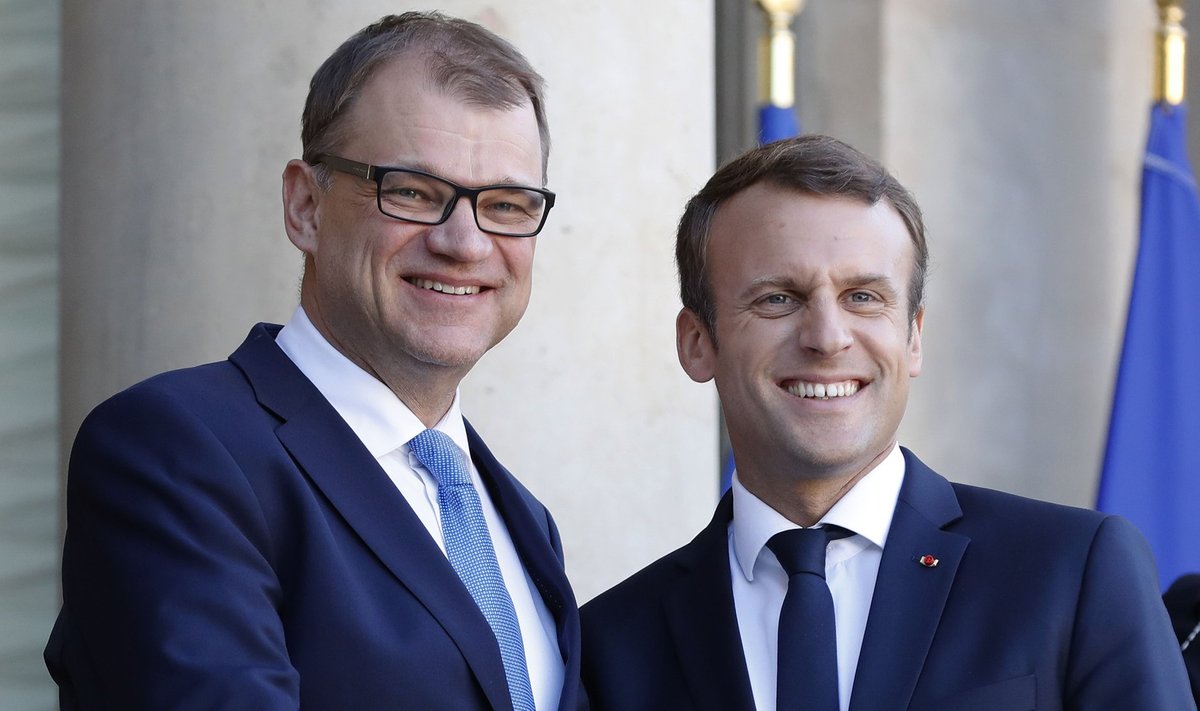 Sipilä ja Macron