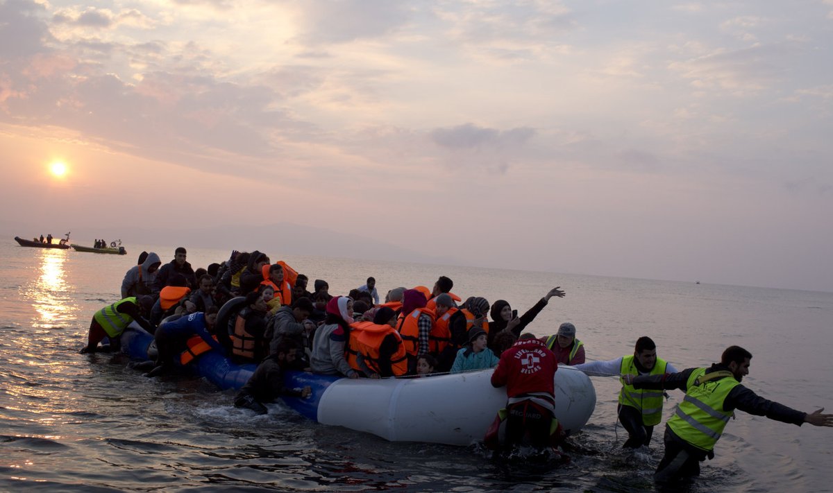 Immigrandid saabuvad 20. märtsil Lesbosele