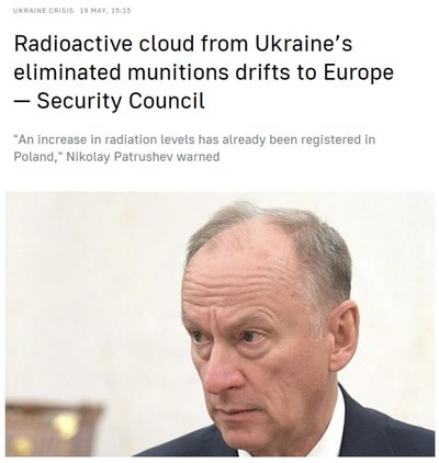 Kremli propaganda on Ukrainat tuumaohkust pidanud juba pikalt. Ent andmed seirekeskustest ei näita, et Euroopa poole oleks sealt liikumas "radioaktiivset pilve"