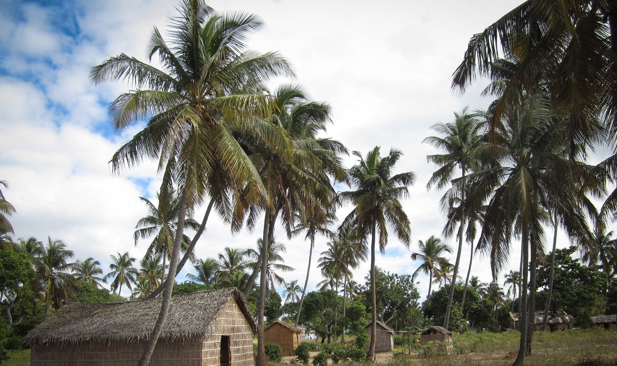 Tofo rannaküla - kuurort, Mosambiik