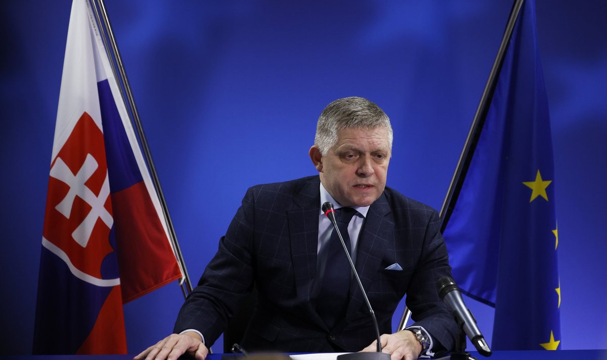 Slovakkia peaminister Robert Fico