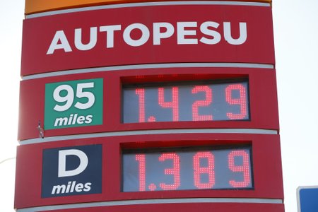 Kütuse hind Tallinnas 15.04.2019