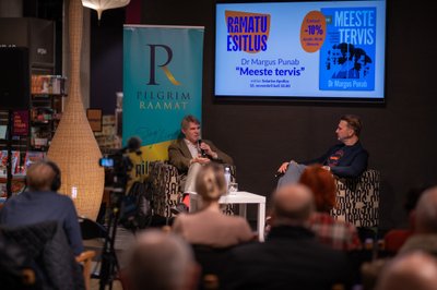 Margus Punab esitles oma raamatut "Meeste Tervis"