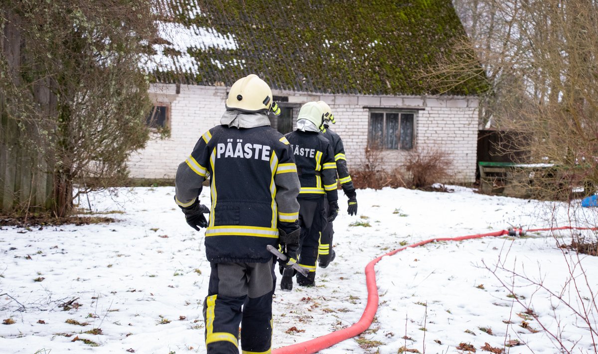 Saaremaal, Eikla külas hukkus tulekahjus inimene