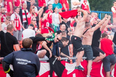 Praha Slavia verejanused fännid
