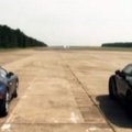 VIDEO: Bugatti Veyron hammustab Nissan GT-Ri